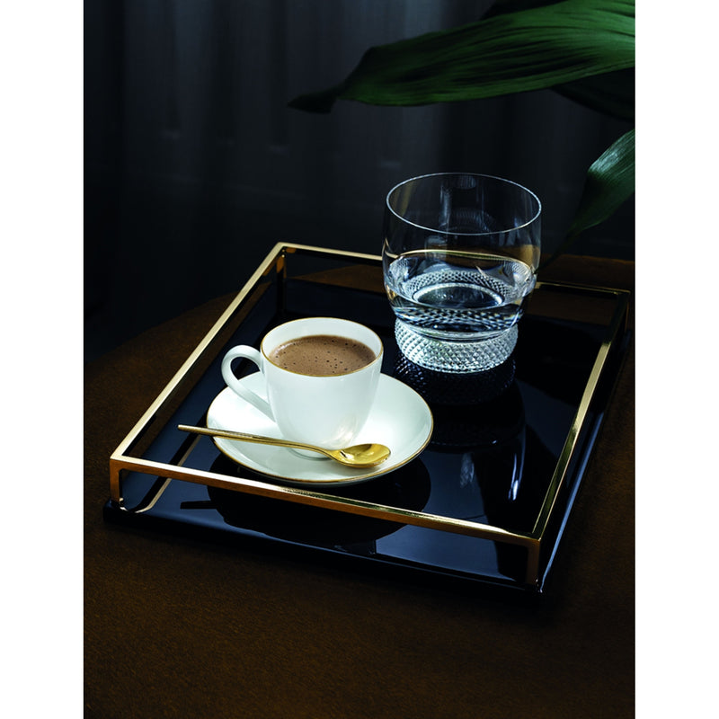 Villeroy & Boch Anmut Gold espresso cup saucer 12cm, UK version