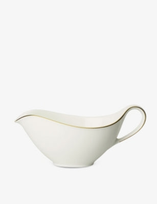Villeroy & Boch bone porcelain sauceboat Anmut Gold 10.4cm (British brand)