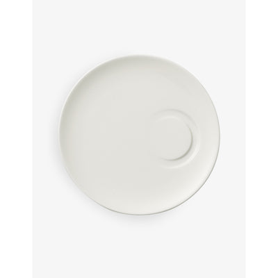 selfridges Villeroy & Boch MetroChic Blanc Bone-Porcelain Saucer 14.2cm- Buy online at McGrocer