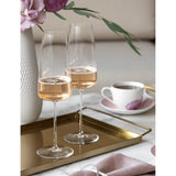 Villeroy & Boch Metro Chic champagne flute set, imported from the UK