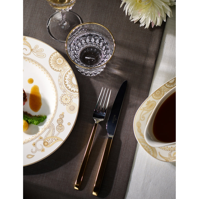 Villeroy & Boch gold-plated cutlery set 24-piece, UK version