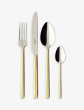 Villeroy & Boch gold-plated cutlery set 24-piece, UK version
