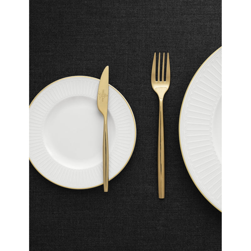 Villeroy & Boch MetroChic d'Or stainless-steel cutlery set 113 pieces (British brand)