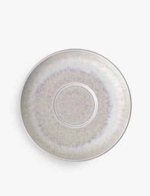 Villeroy & Boch Perlemor Sand porcelain saucer 16cm - British product