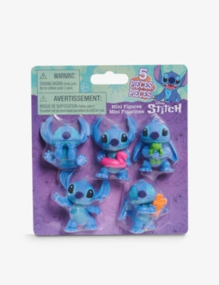 Disney Stitch pack of five mini figures 6cm - British product