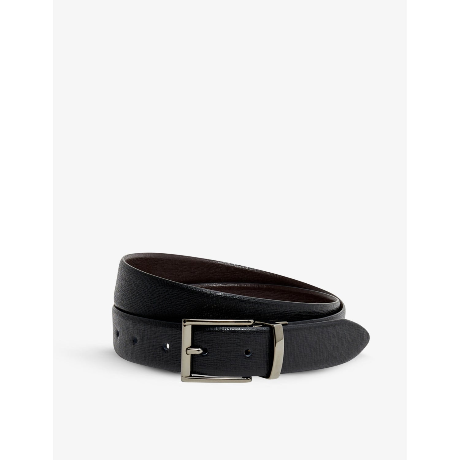 Ricky reversible leather buckle belt - 30