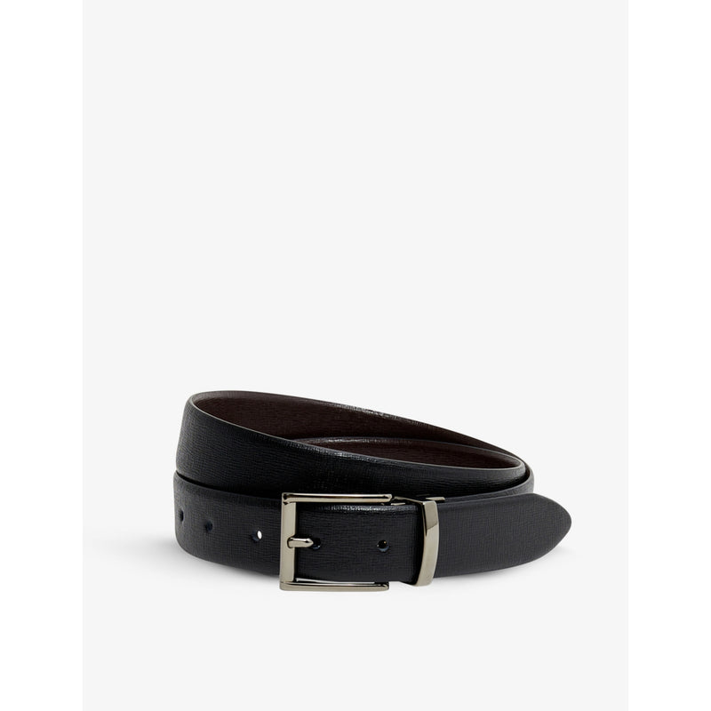 Ricky reversible leather buckle belt - 30