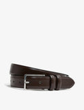 Reiss Dante adjustable-buckle leather belt - British product