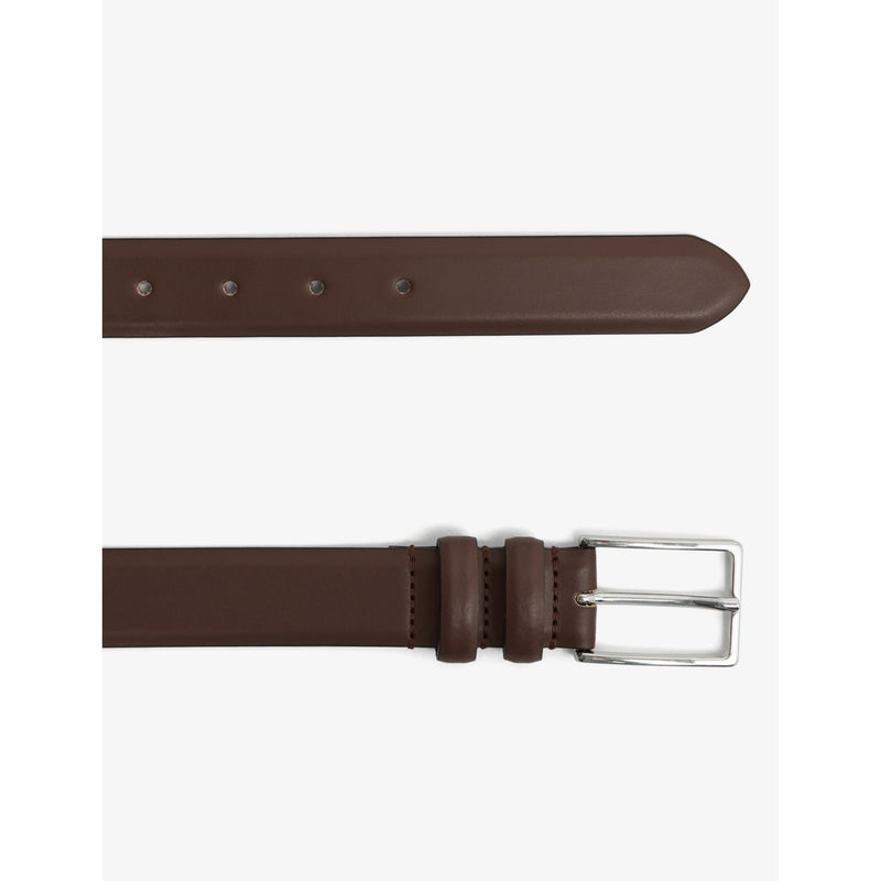 Reiss Dante adjustable-buckle leather belt - British product