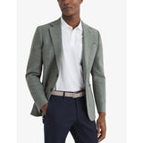 Reiss suede leather belt with adjustable buckle, UK version