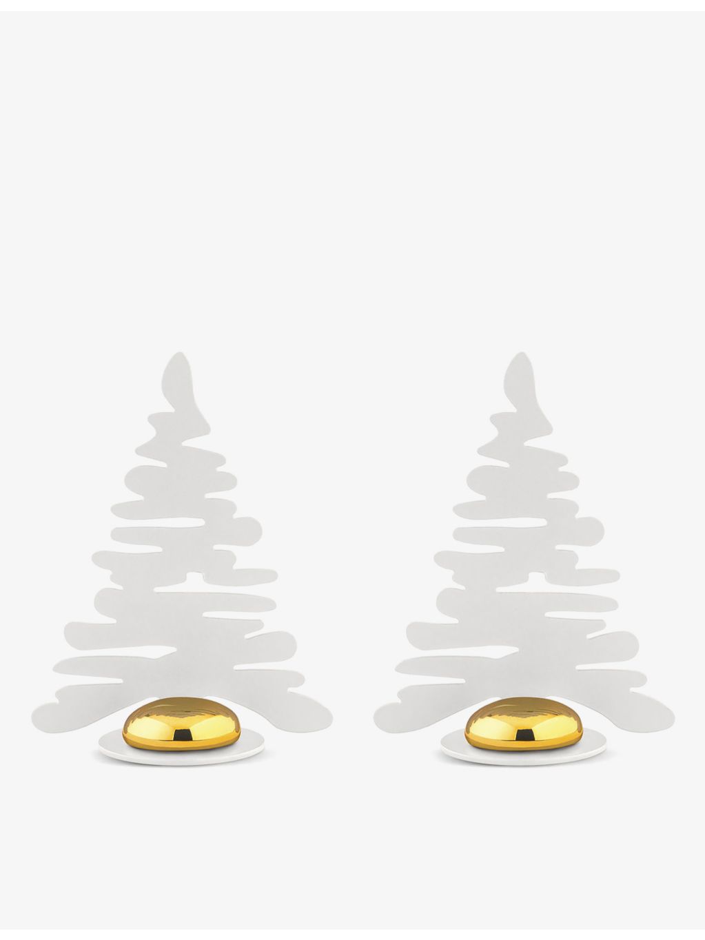 Barkplace place card holders set of 2 resin-coated steel, UK version