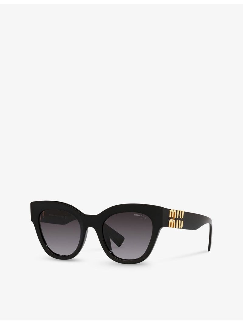 Miu Miu cat-eye acetate sunglasses MU 01YS (British brand)