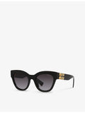 Miu Miu cat-eye acetate sunglasses MU 01YS (British brand)