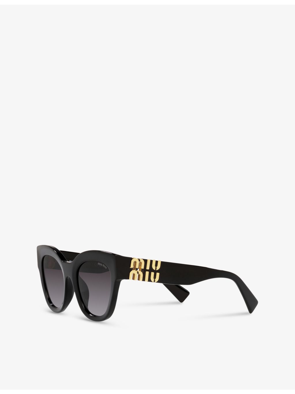 Miu Miu cat-eye acetate sunglasses MU 01YS (British brand)
