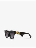Miu Miu cat-eye acetate sunglasses MU 01YS (British brand)