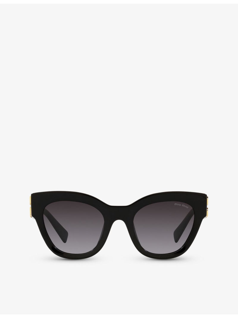 Miu Miu cat-eye acetate sunglasses MU 01YS (British brand)