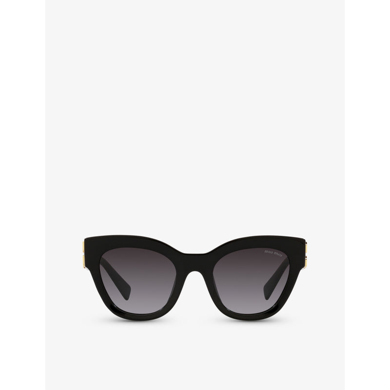 Miu Miu cat-eye acetate sunglasses MU 01YS (British brand)