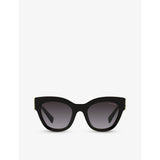 Miu Miu cat-eye acetate sunglasses MU 01YS (British brand)