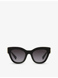 Miu Miu cat-eye acetate sunglasses MU 01YS (British brand)