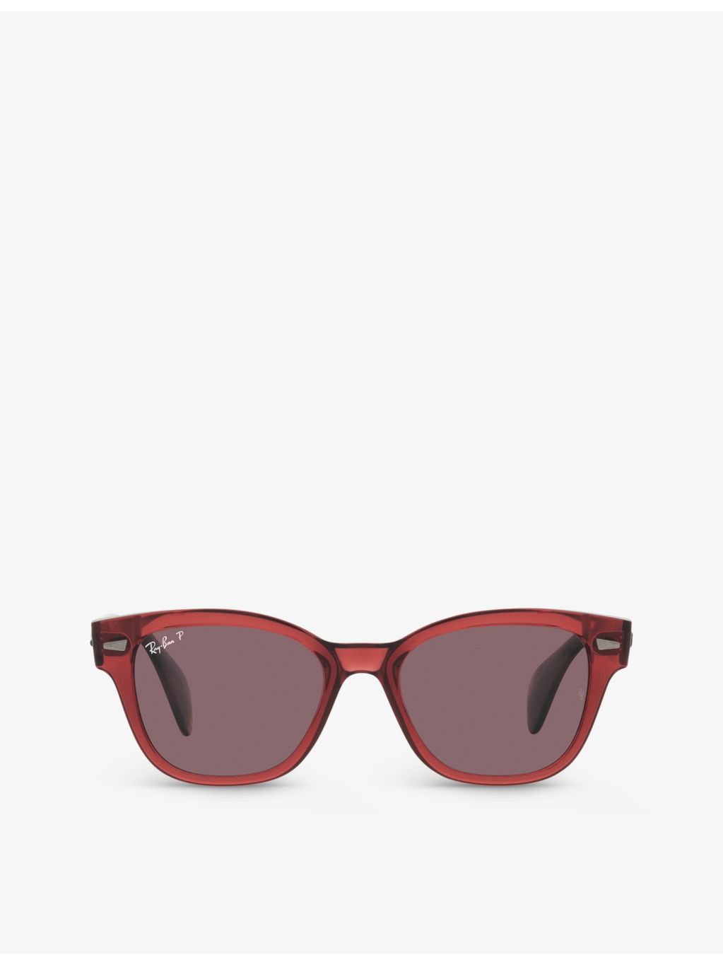 Ray-Ban square-frame propionate sunglasses RB0880S, imported from the UK