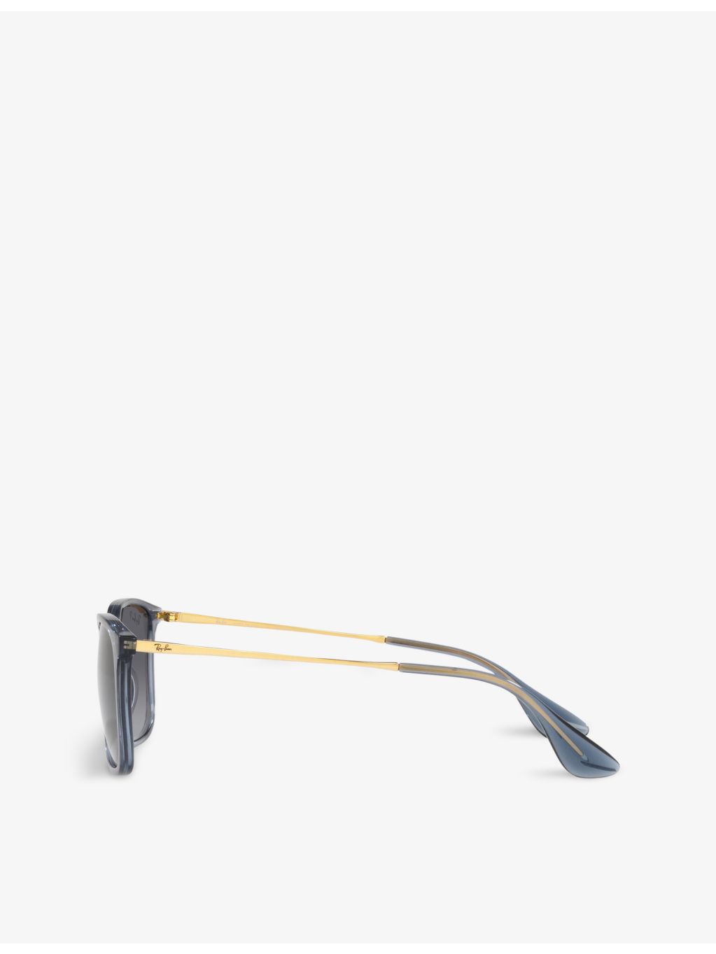 Ray-Ban RB4187 square-frame rubberised sunglasses, imported from the UK