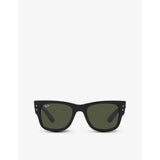 Ray-Ban Mega Wayfarer acetate sunglasses (British brand)