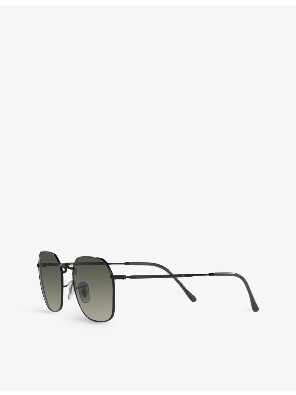 Ray-Ban RB3694 Jim hexagonal-frame metal sunglasses, imported from the UK