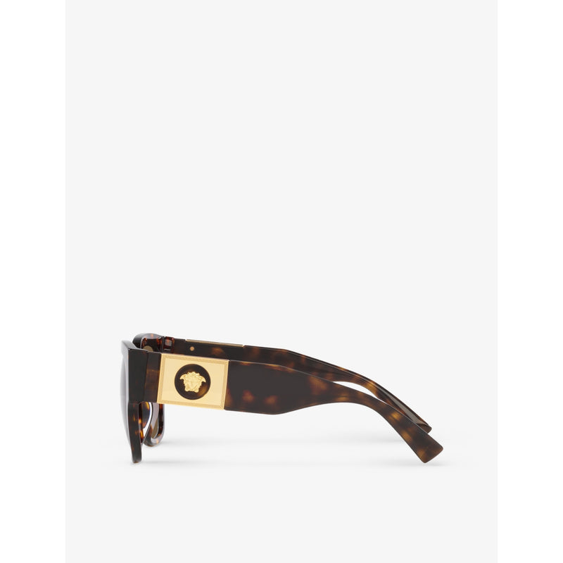 Versace VE4437U acetate pillow-frame sunglasses - British product