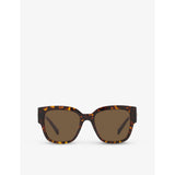 Versace VE4437U acetate pillow-frame sunglasses - British product