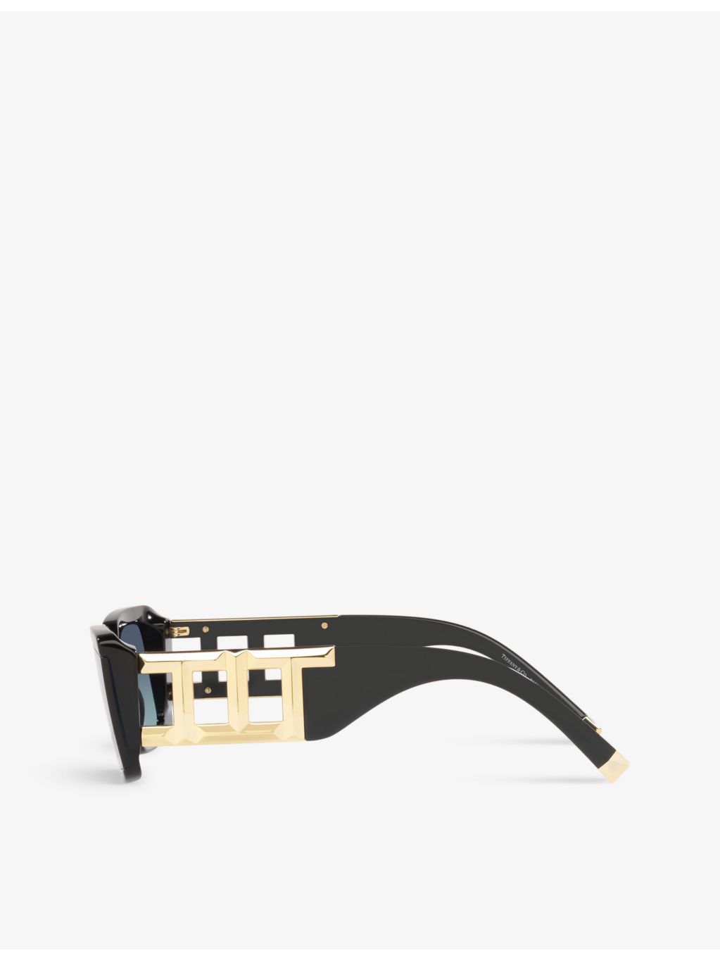 Tiffany & Co TF4197 rectangular acetate sunglasses with gradient lenses, UK version