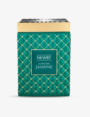 Newby Teas Supreme Jasmine loose leaf tea 100g, imported from the UK