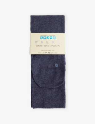 FALKE Sensitive London Stretch-Cotton-Blend Socks