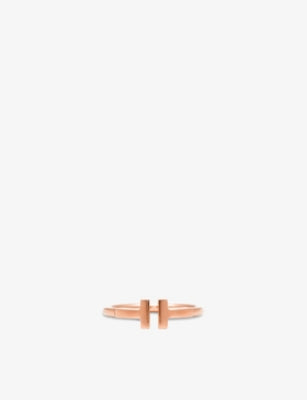 Tiffany & Co. T Wire 18ct Rose-Gold Ring