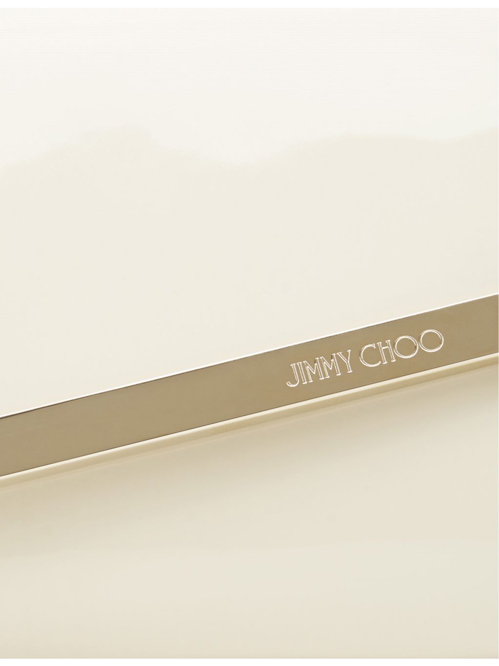 Jimmy Choo Emmie patent-leather clutch 22cm - British product
