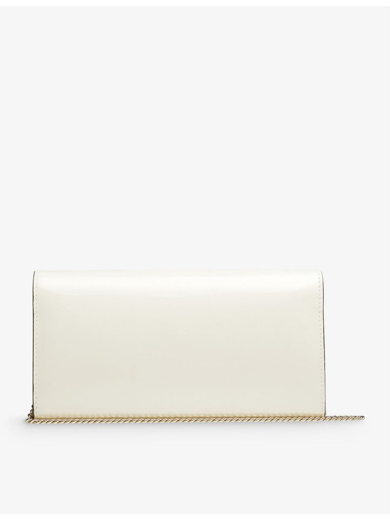 Jimmy Choo Emmie patent-leather clutch 22cm - British product