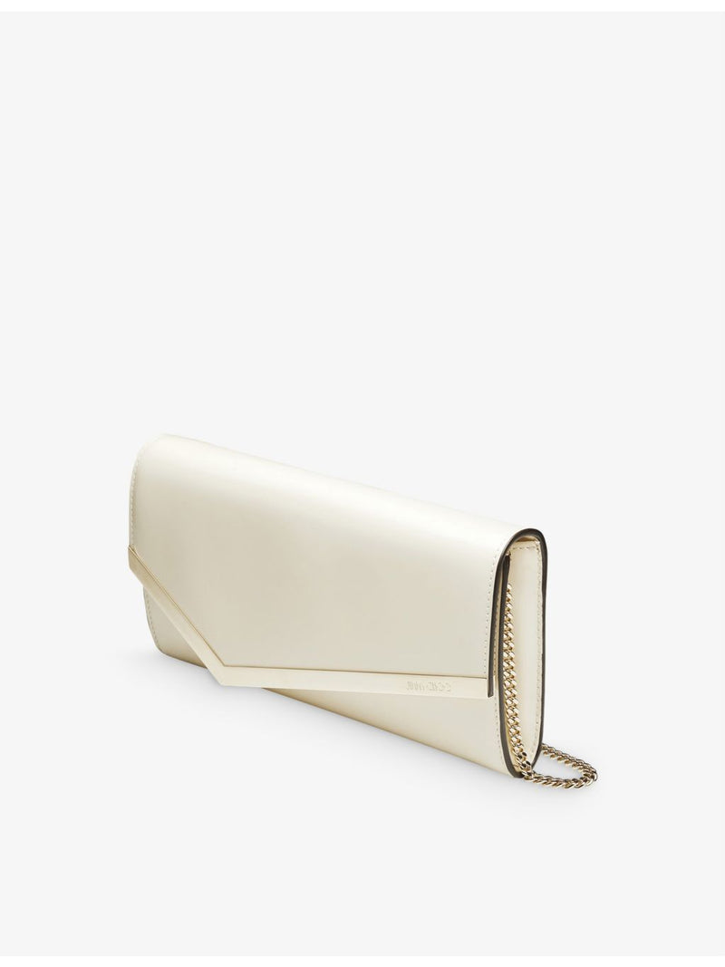 Jimmy Choo Emmie patent-leather clutch 22cm - British product