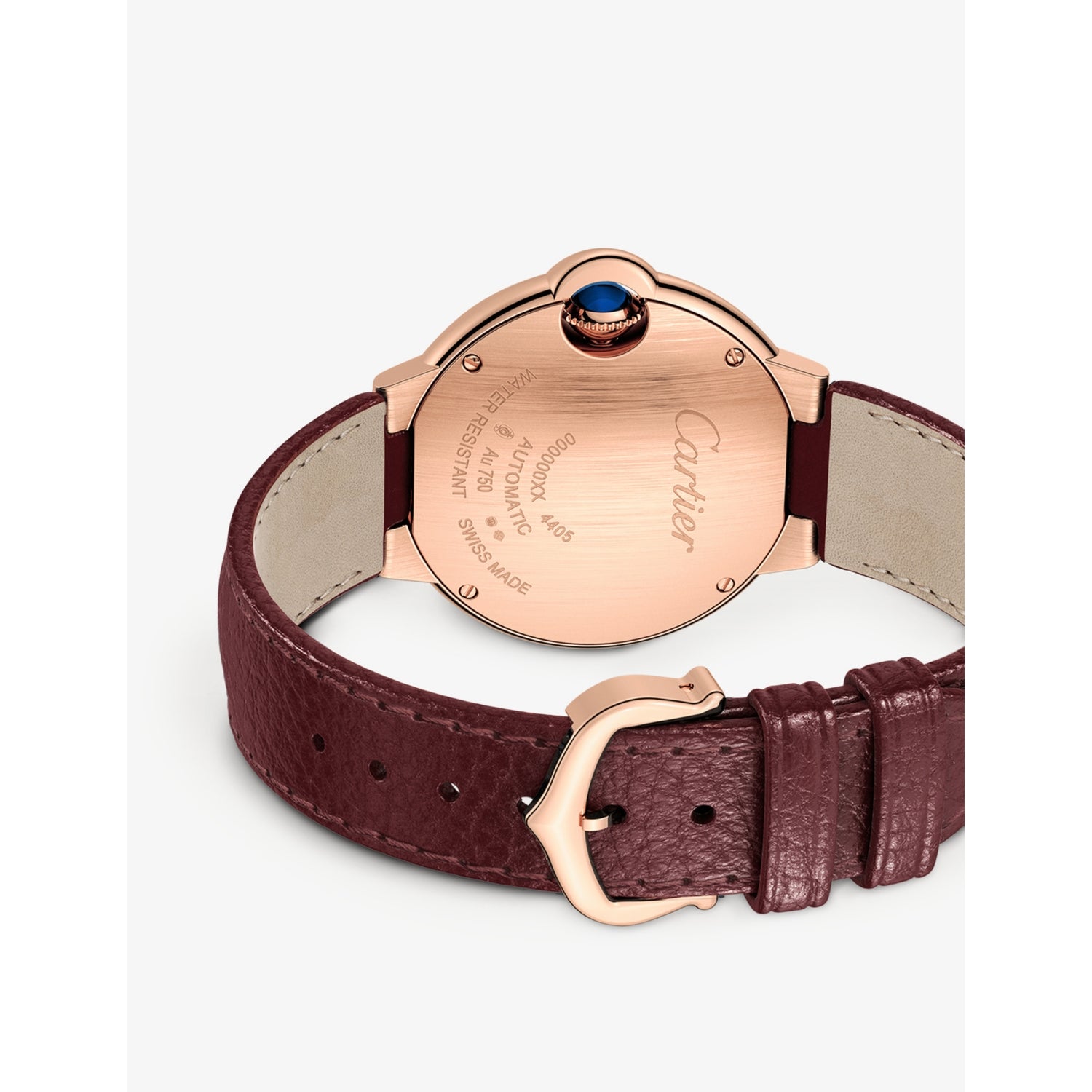 Cartier Ballon Bleu rose-gold automatic watch 33mm, UK version