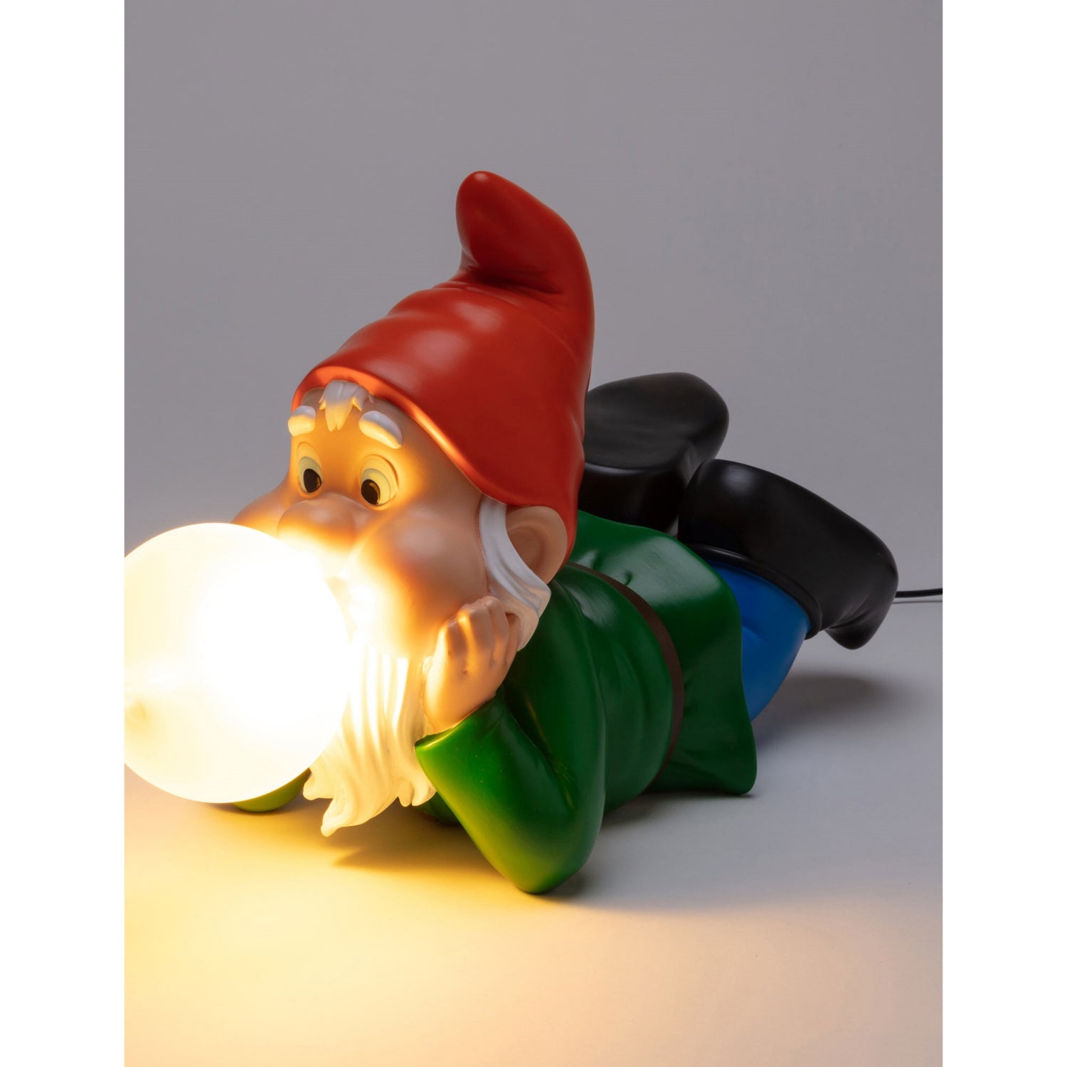 Seletti Gummy Dreaming lamp 25cm resin gnome design (British brand)