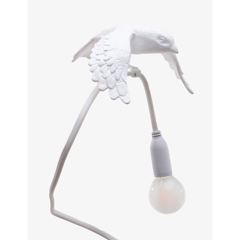 Seletti resin clamp lamp Sparrow Taking Off 100cm (British brand)