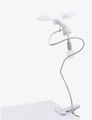 Seletti resin clamp lamp Sparrow design 100cm, UK version