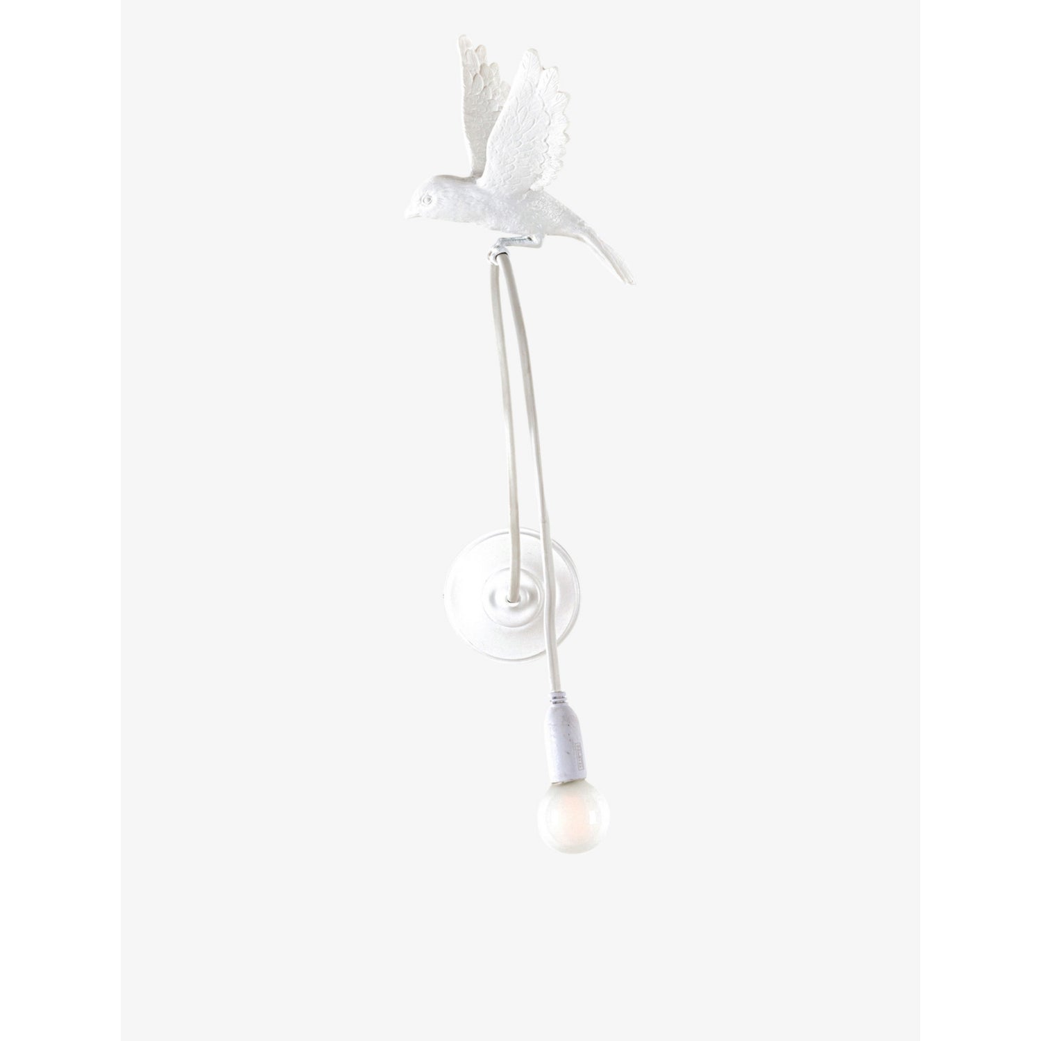 Seletti sparrow resin clamp lamp 100cm, UK version
