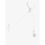 Seletti sparrow resin clamp lamp 100cm, UK version