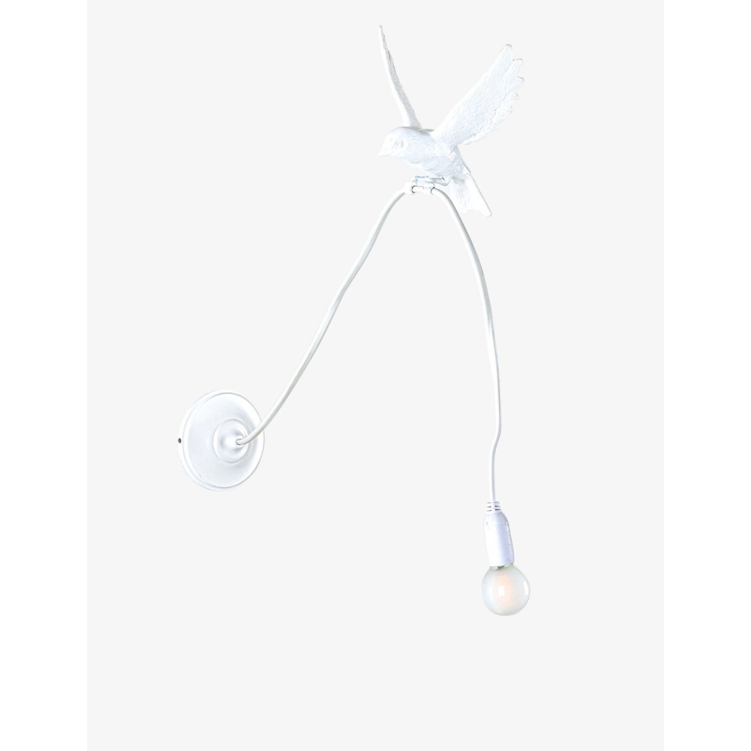 Seletti sparrow resin clamp lamp 100cm, UK version