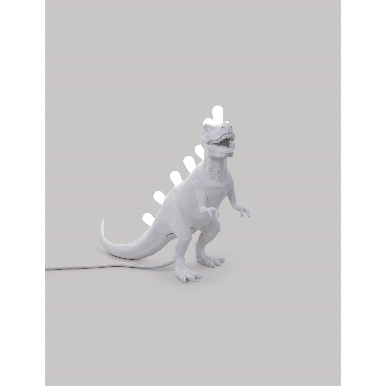 Seletti T-Rex resin lamp dinosaur design 39cm (British brand)