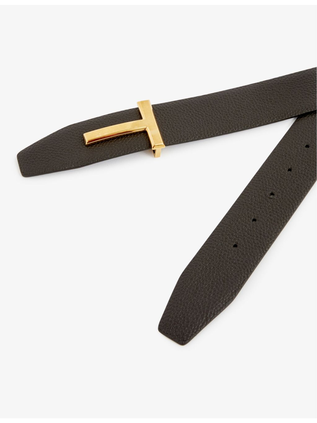 Tom Ford reversible grained-leather belt 108cm, UK version