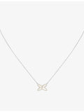 Chaumet Jeux de Liens necklace 18ct white gold diamond mother-of-pearl (British brand)