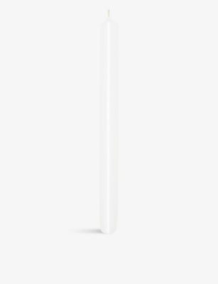 Trudon White Royale candlesticks set of six (British brand)