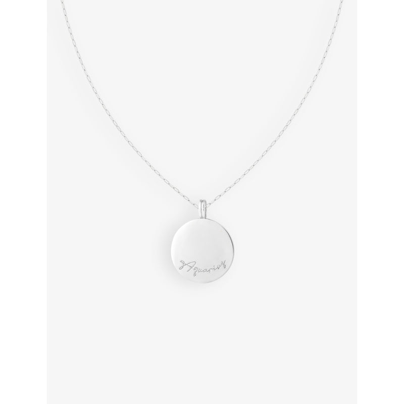 Astrid & Miyu Aquarius zodiac necklace 48cm, imported from the UK