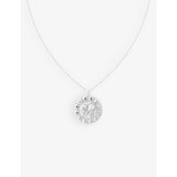 Aquarius Bold Zodiac plated 925 sterling-silver necklace - GOLD