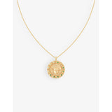 Taurus Bold Zodiac plated 925 sterling-silver necklace - GOLD